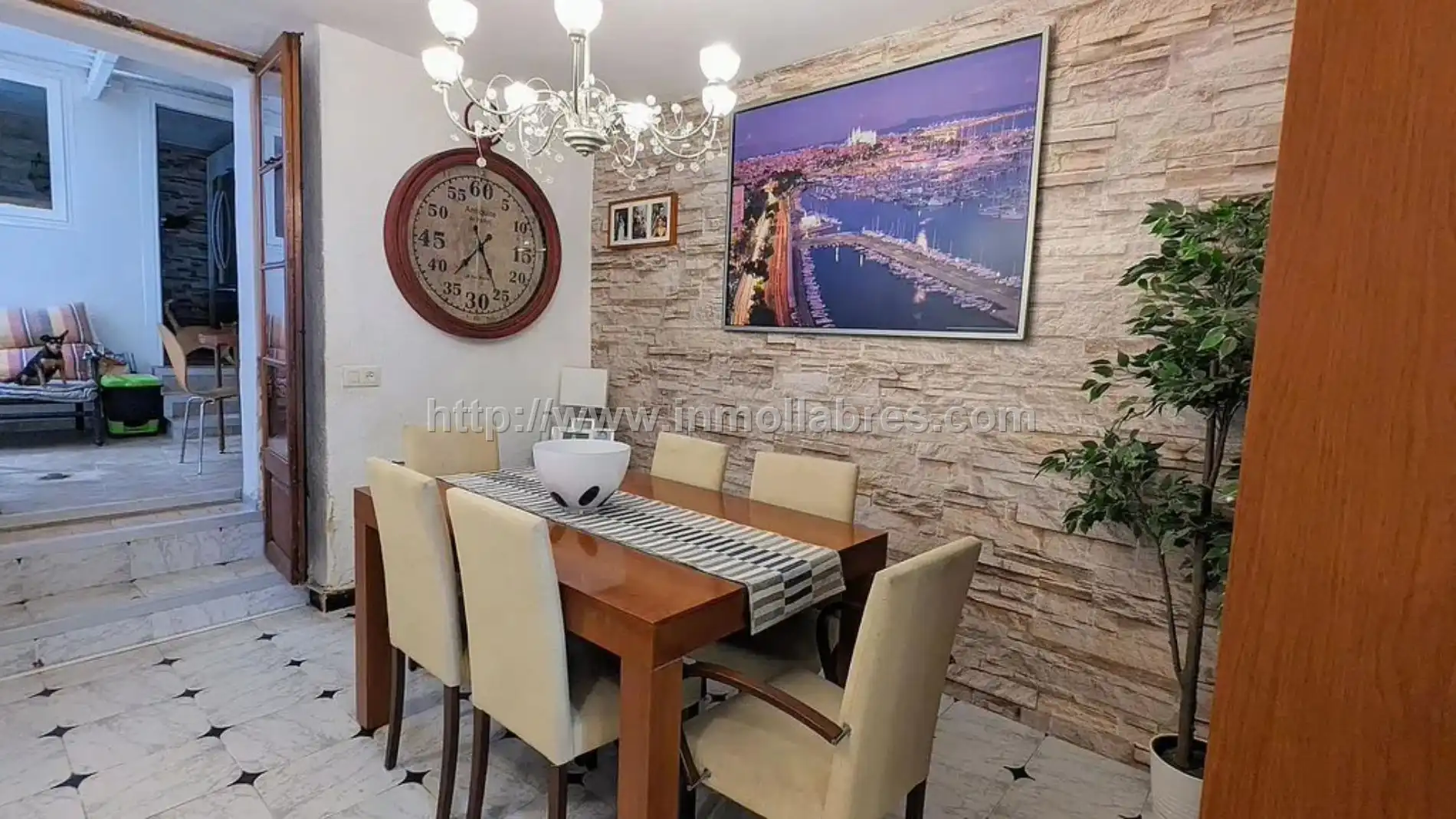 Dining room of Country homes for sale in Inca  with Air Conditioner, Terrace and Storage room