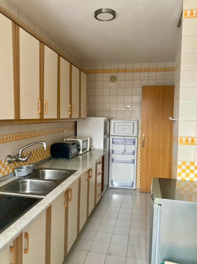 Kitchen of Flat for rent in Granada  with Furnished, Oven and Washing machine