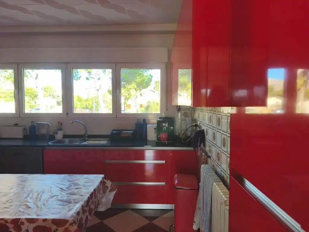 Küche von Haus oder Chalet zum Verkauf in Cartagena mit Klimaanlage, Heizung und Privatgarten