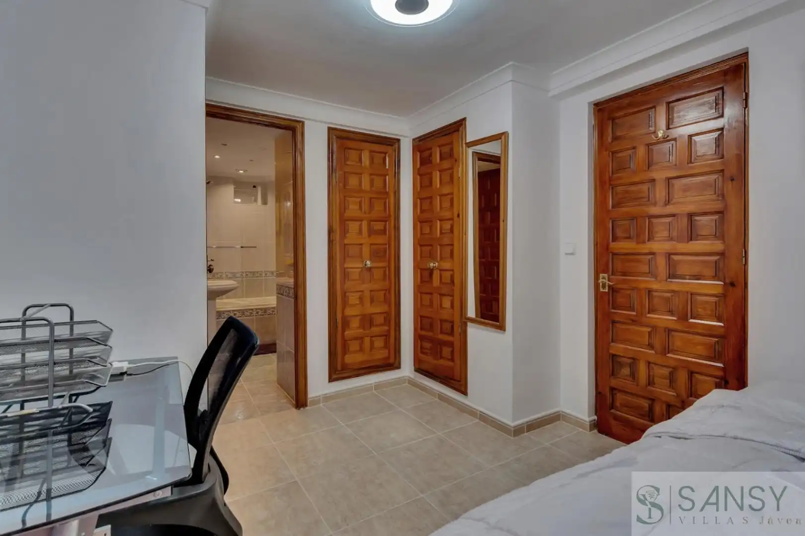 Bedroom of Houses for sale in Jávea / Xàbia  with Air Conditioner, Terrace and Storage room