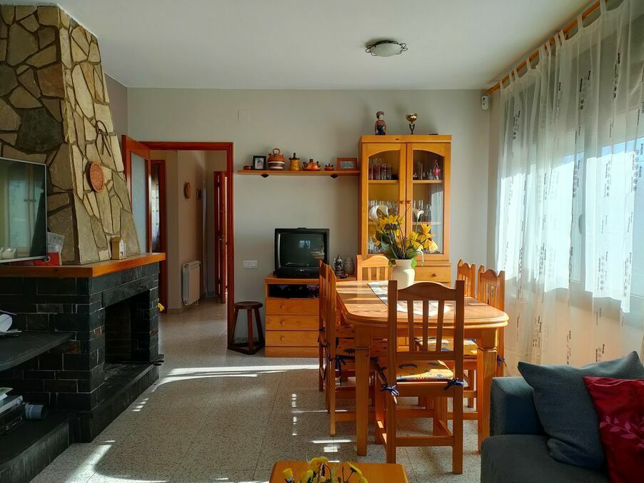 Dining room of House or chalet for sale in Sant Feliu de Buixalleu  with Air Conditioner and Heating