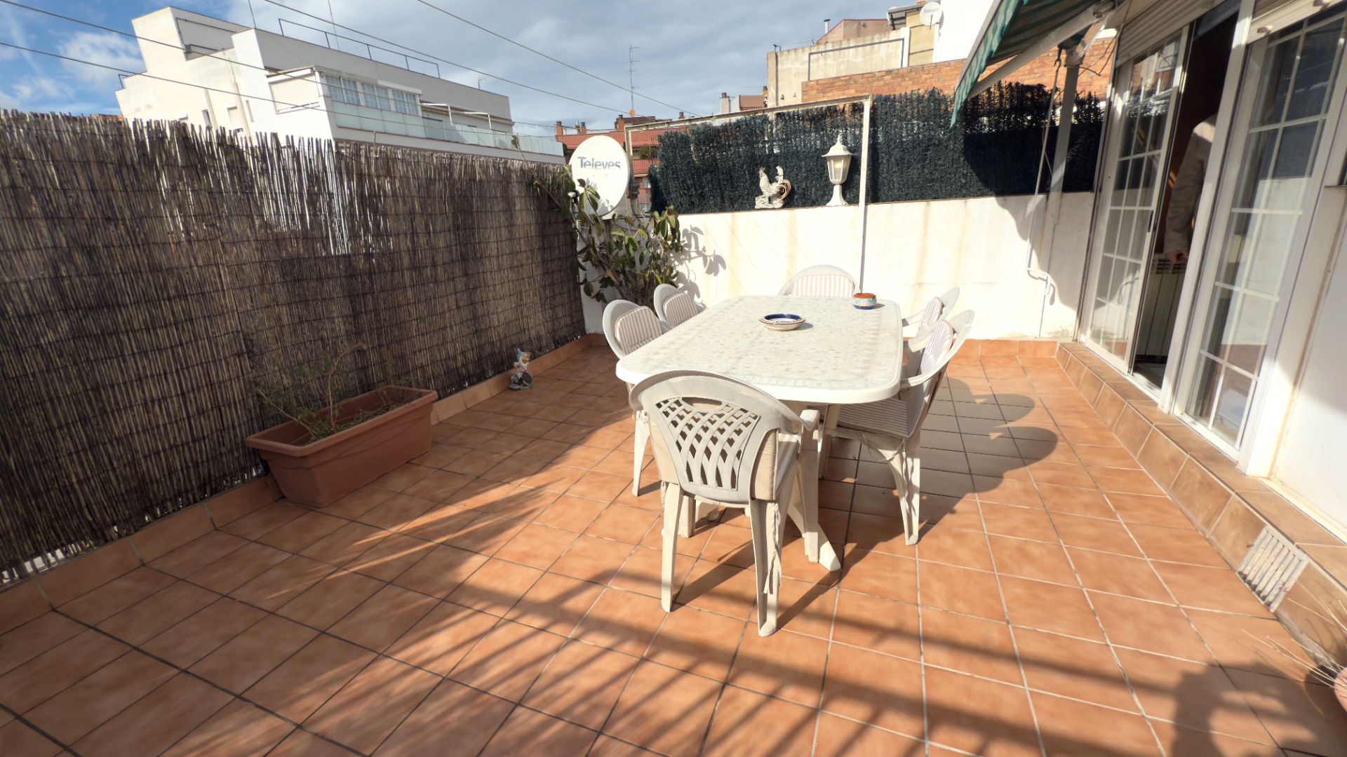Terrace of Attic for sale in Esplugues de Llobregat  with Parquet flooring, Terrace and Balcony