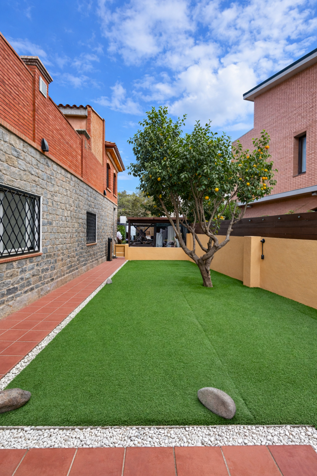 Terrassa de Casa o xalet en venda en Sant Cugat del Vallès amb Calefacció, Jardí privat i Terrassa