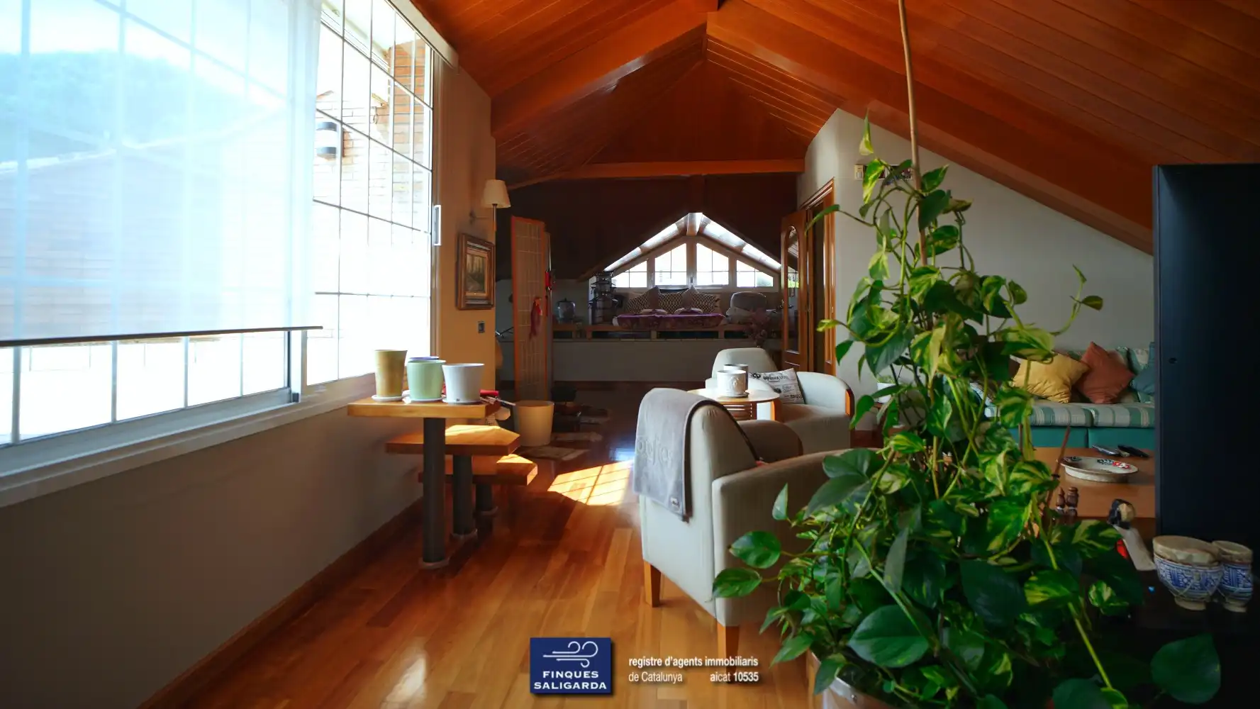 Sala de estar de Casa o chalet en venta en Canovelles con Aire acondicionado, Calefacción y Terraza