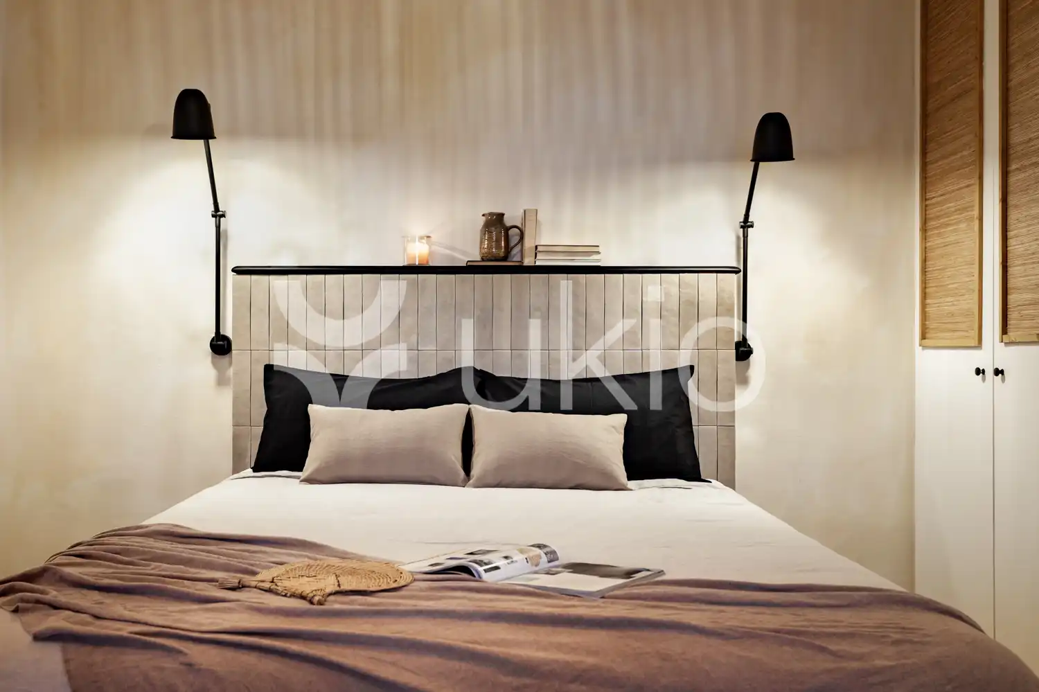 Bedroom of Study for rent in Barcelona  with Air Conditioner, Heating and Terrace