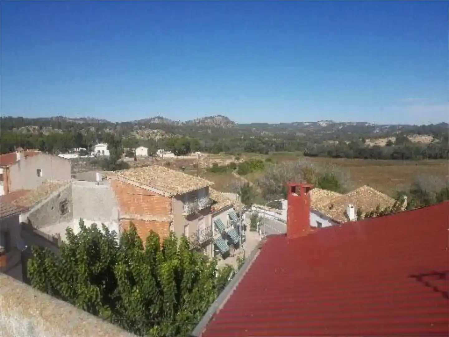 Vista exterior de Casa adosada en venta en Villatoya con Amueblado y Balcón