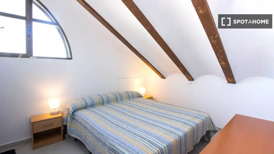Bedroom of Flat for rent in Sueca  with Air Conditioner, Heating and Furnished