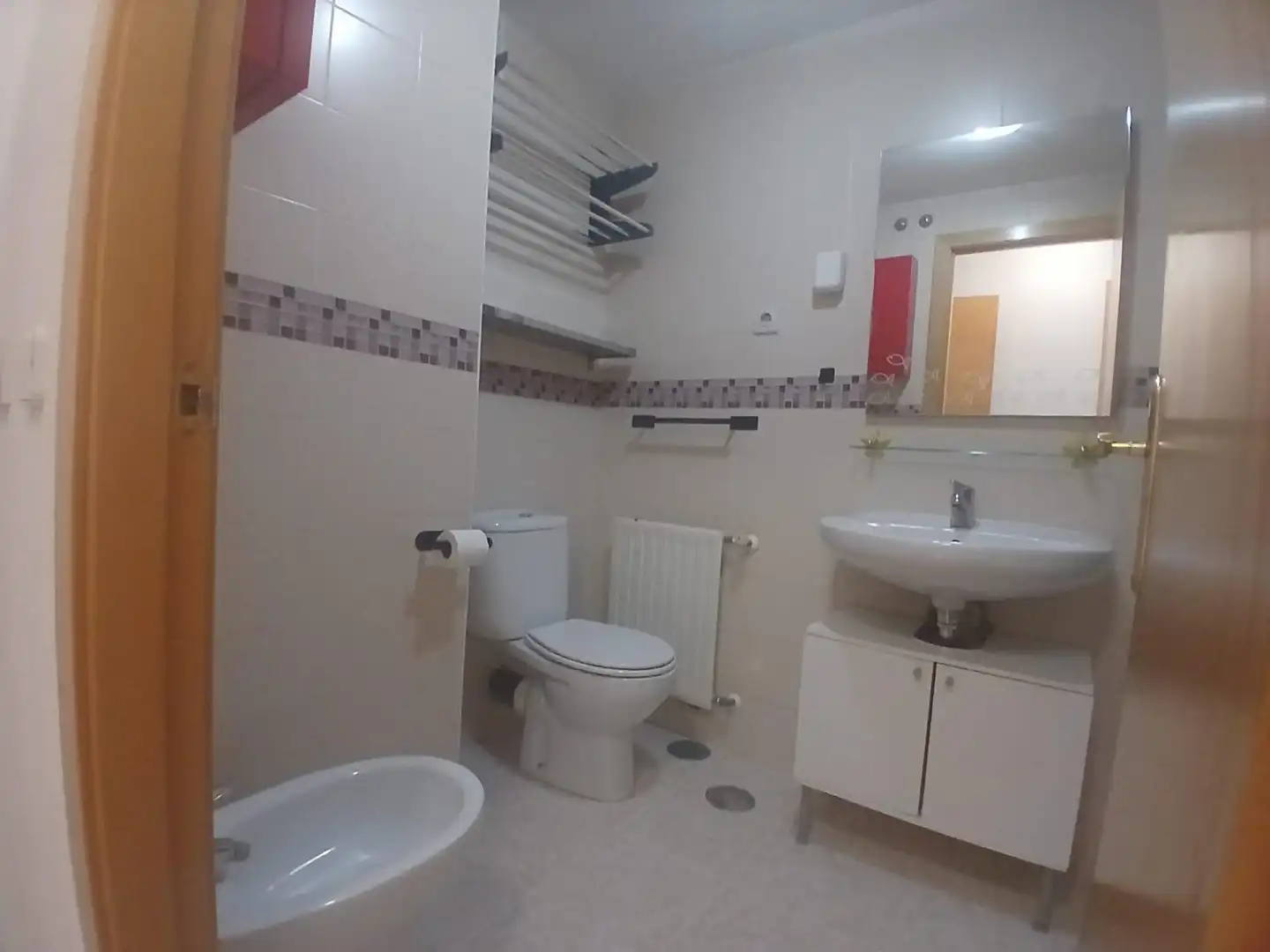 Bathroom of Flat for rent in Aldea del Fresno  with Air Conditioner, Heating and Terrace