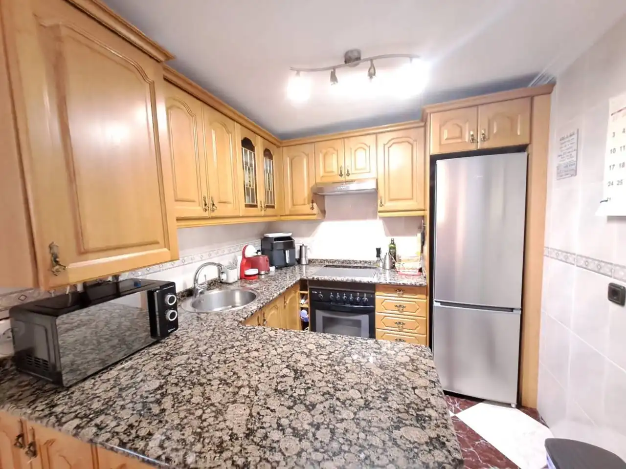 Cocina de Casa adosada en venta en Cardeñajimeno con Calefacción y Parquet