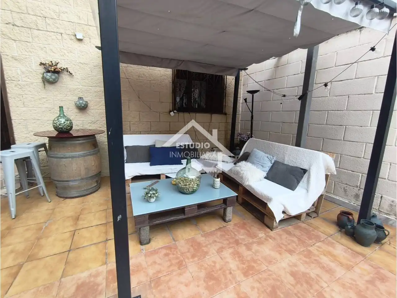 Terrassa de Casa o xalet en venda en Bañares, La Rioja