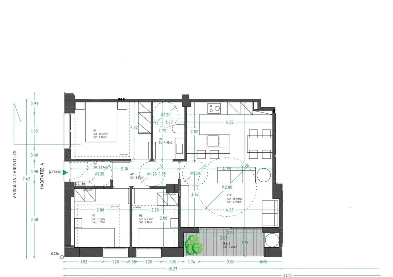 Planta baixa en venda en Canovelles amb Aire condicionat, Calefacció i Parquet