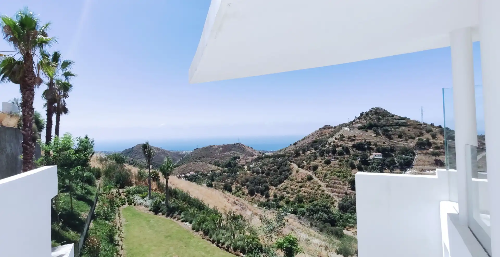 Jardí de Casa o xalet en venda en Ojén amb Aire condicionat, Jardí privat i Piscina
