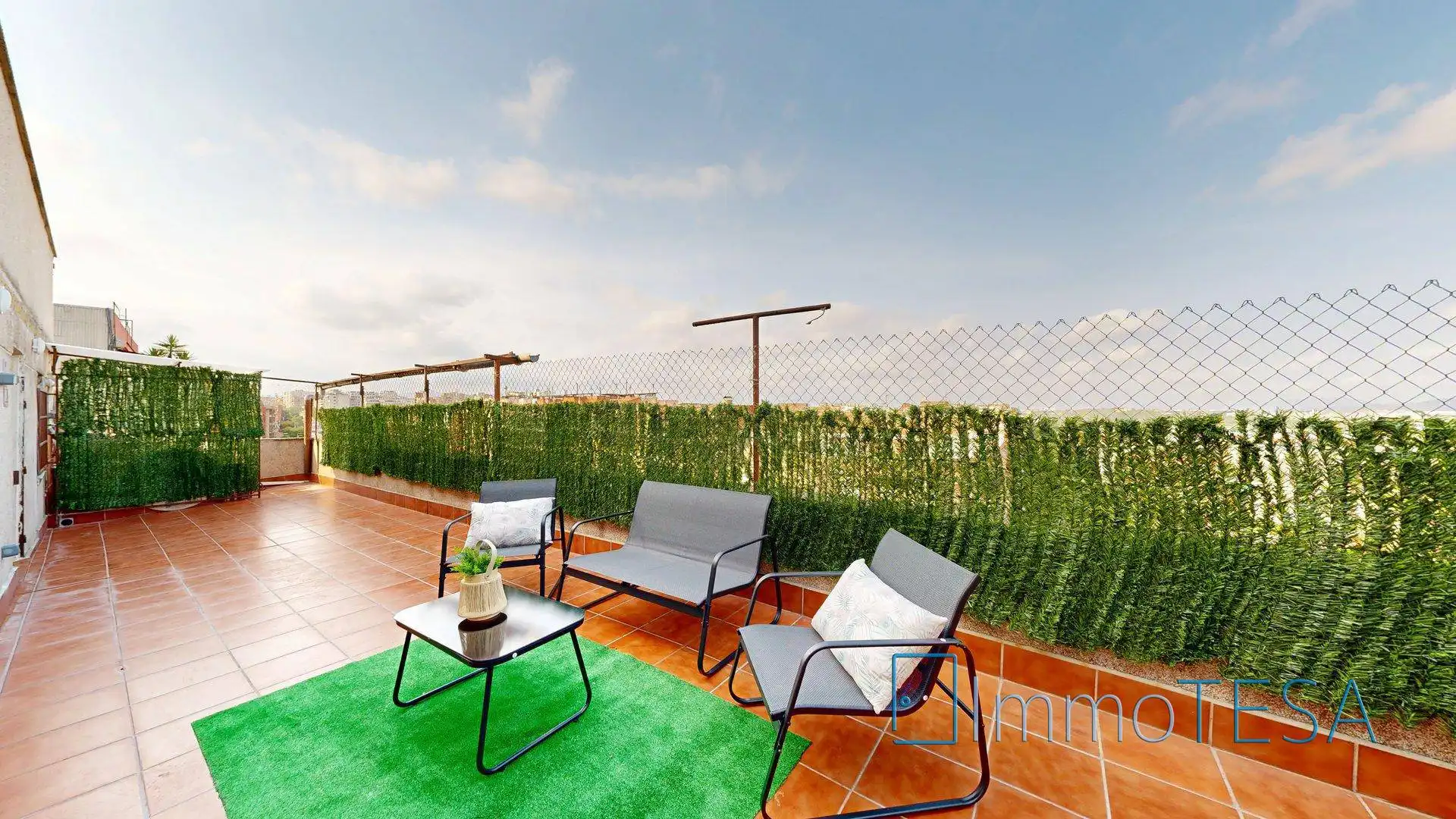 Terraza de Ático en venta en Barberà del Vallès con Aire acondicionado, Parquet y Terraza