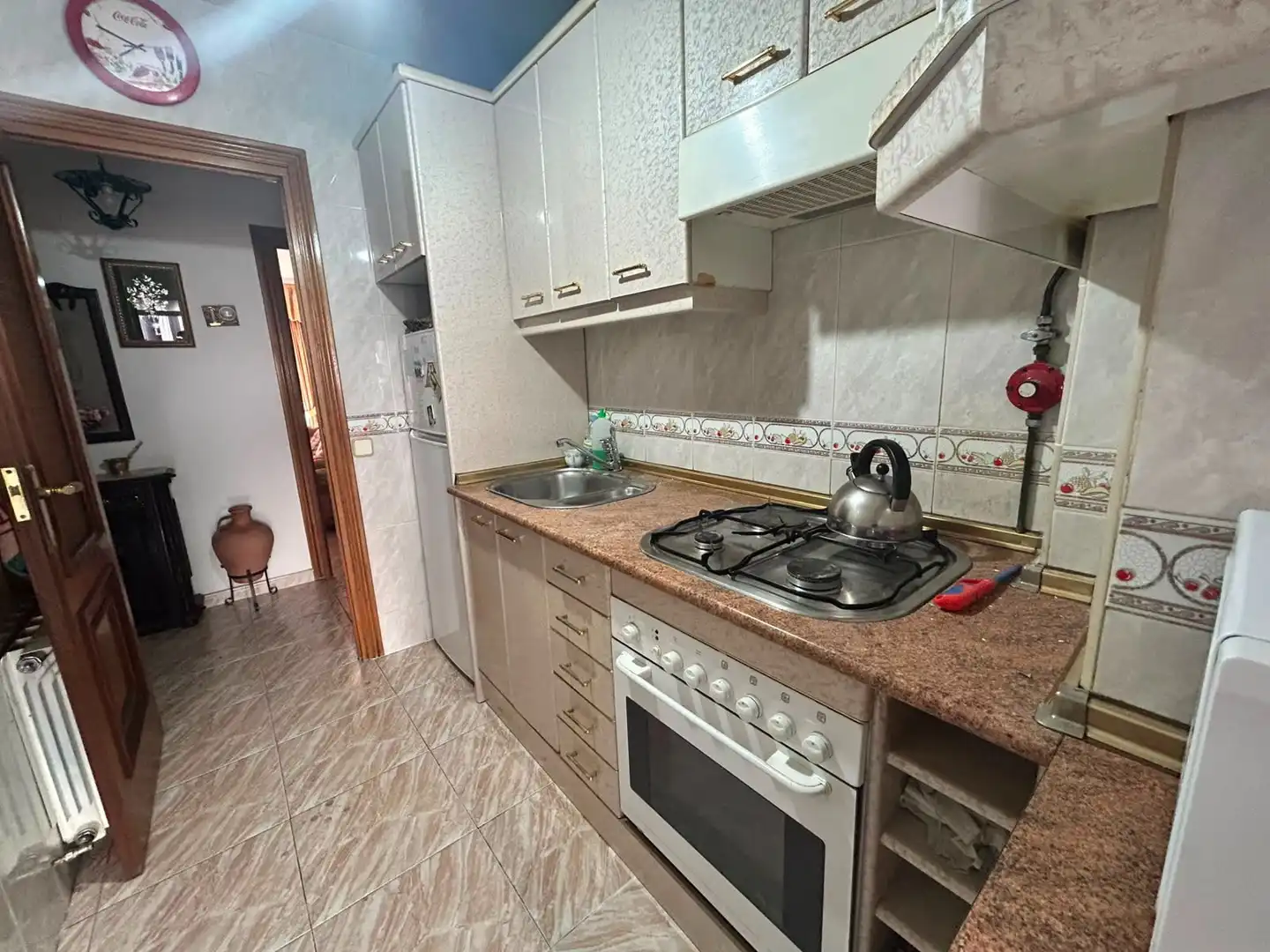 Cocina de Piso en venta en Getafe con Calefacción, Terraza y Amueblado