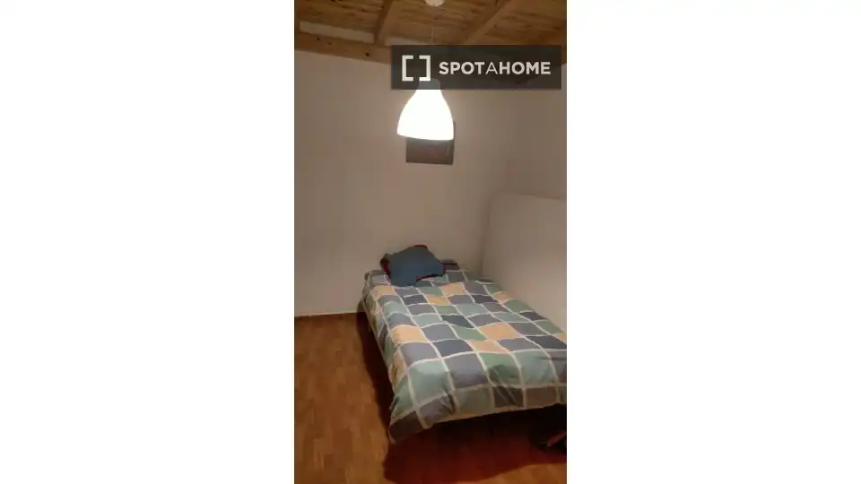 Bedroom of Flat for share in Godella  with Air Conditioner, Heating and Furnished
