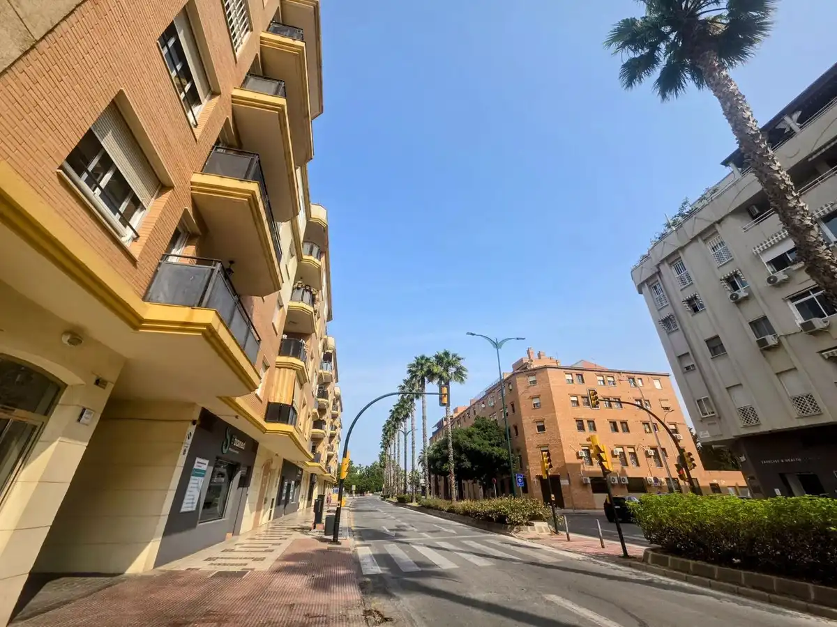 Vista exterior de Piso en venta en Málaga