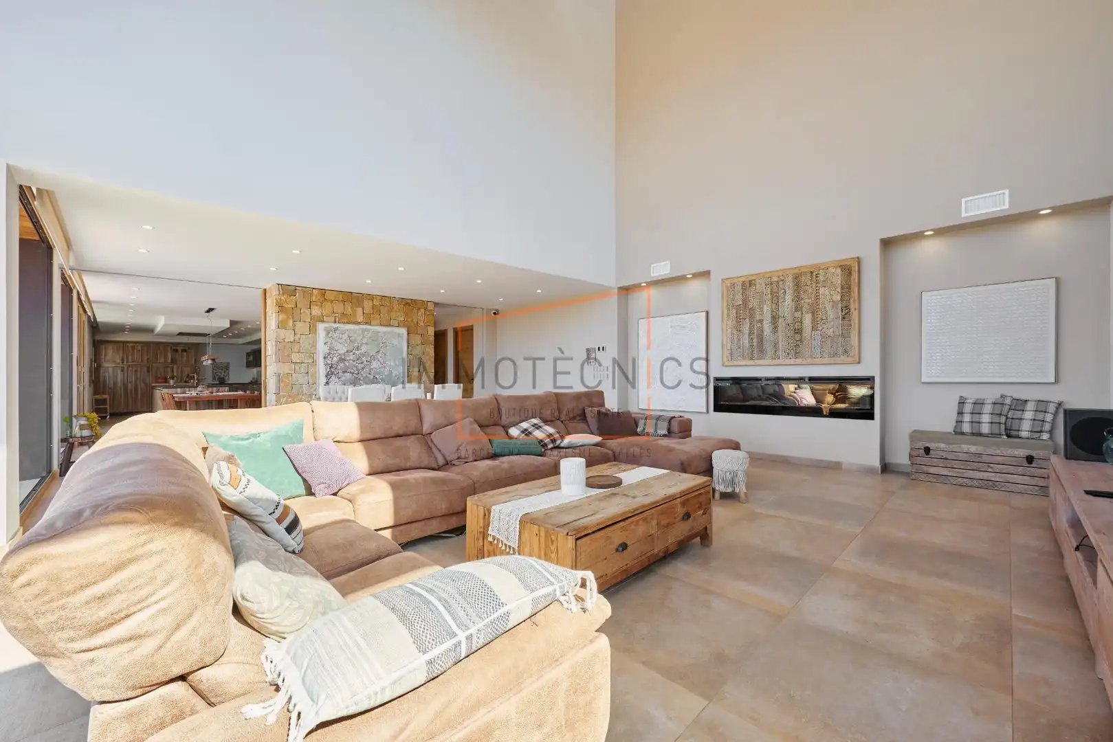Sala d'estar de Casa o xalet en venda en Santa Eulàlia de Ronçana amb Aire condicionat, Jardí privat i Terrassa