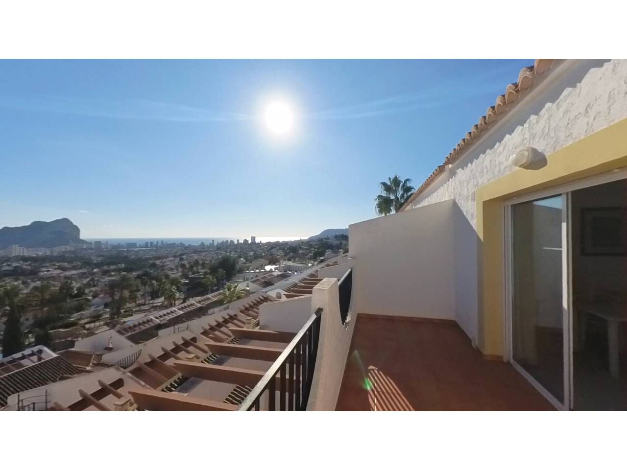 Exterior view of Single-family semi-detached for sale in Calpe / Calp  with Air Conditioner, Private garden and Terrace