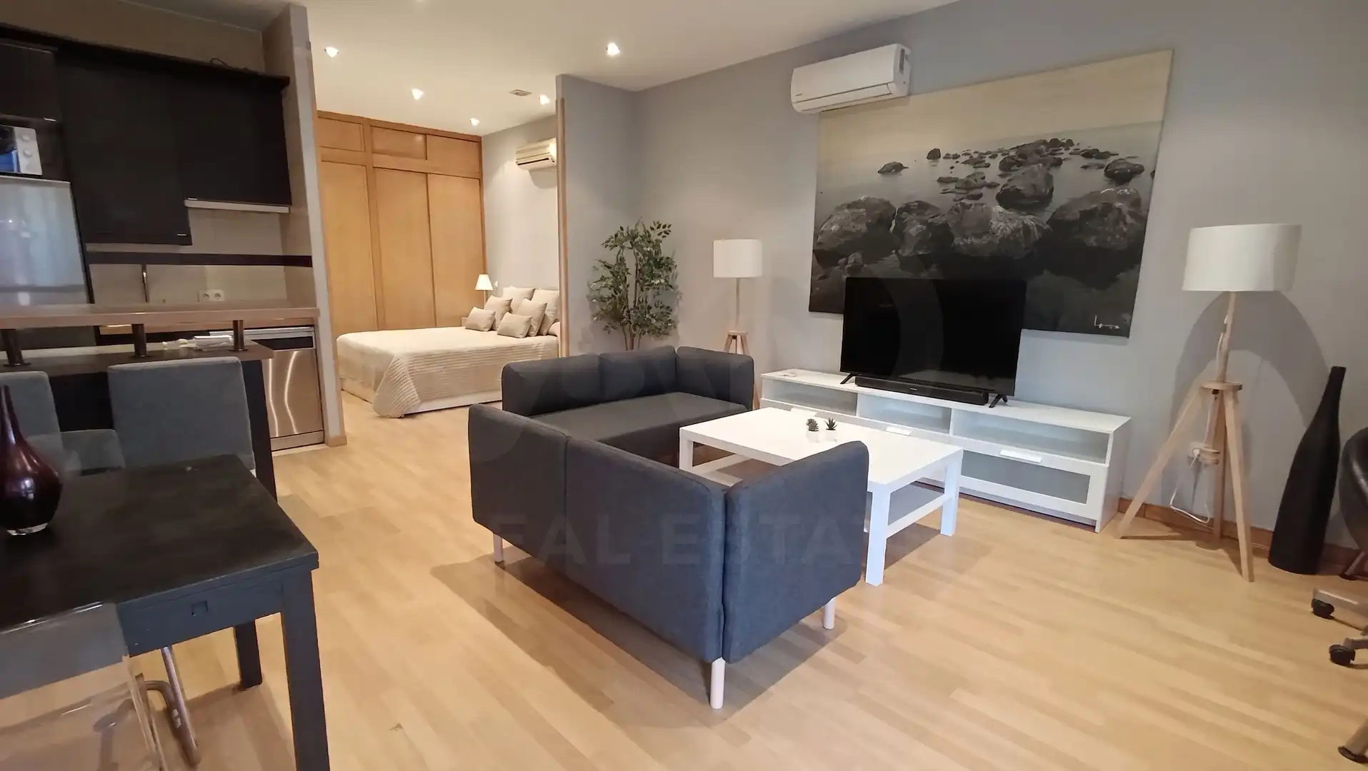 Sala d'estar de Pis en venda en Madrid amb Aire condicionat i Calefacció