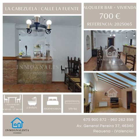 Edificio en Alquiler en Alameda la Cabezuela en Cortes de Pallás