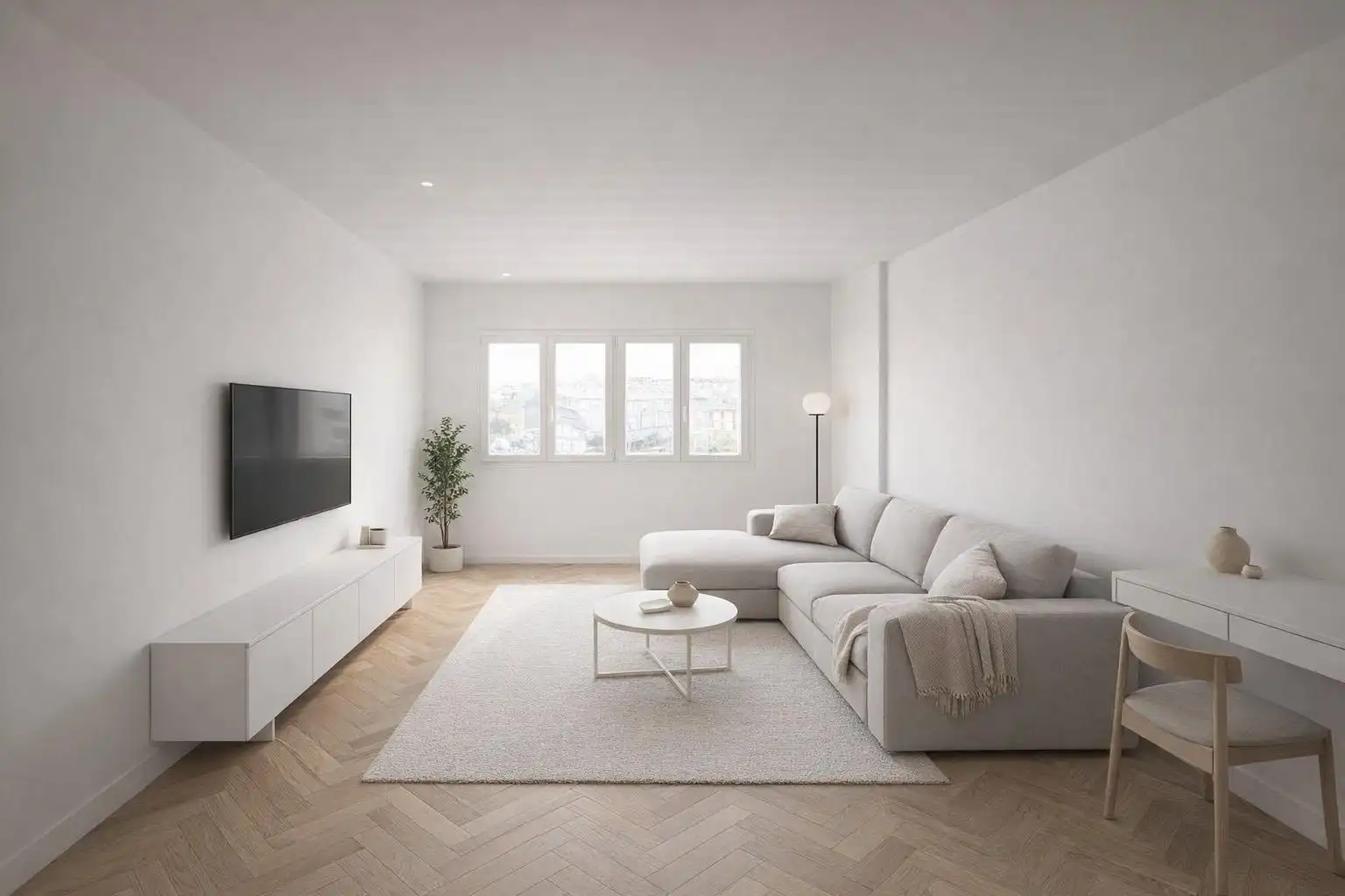 Sala de estar de Piso en venta en Meruelo con Terraza