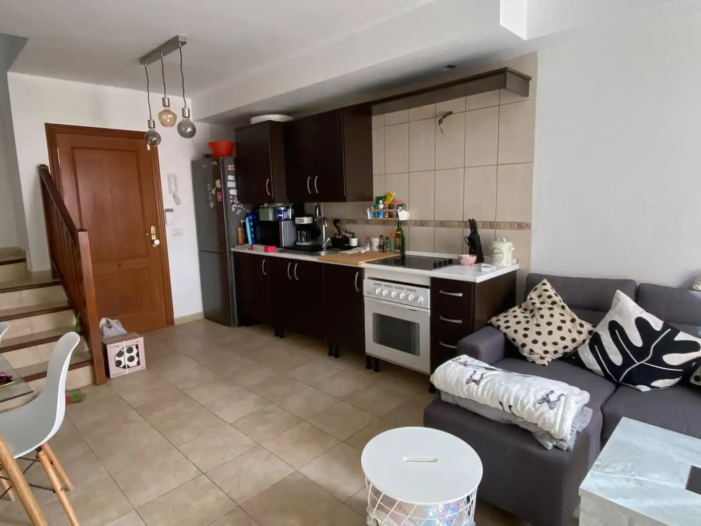 Küche von Maisonette zur Miete in La Matanza de Acentejo mit Heizung, Privatgarten und Terrasse