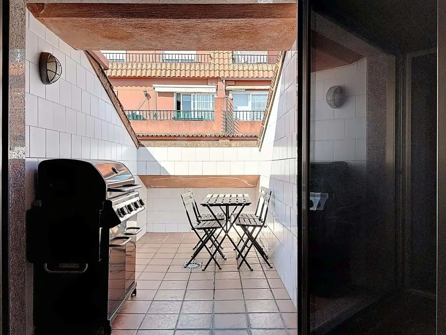 Terrasse von Dachboden zum Verkauf in Moaña mit Heizung und Terrasse