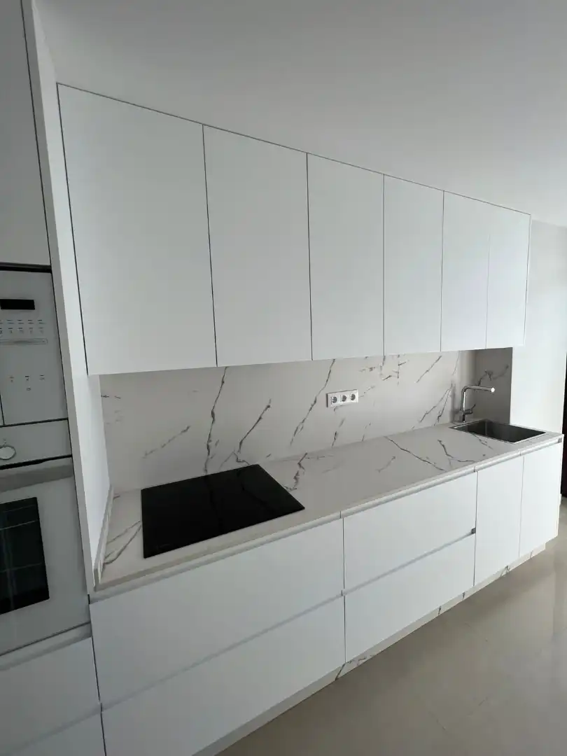 Kitchen of Flat for sale in Poio  with Heating, Parquet flooring and Oven