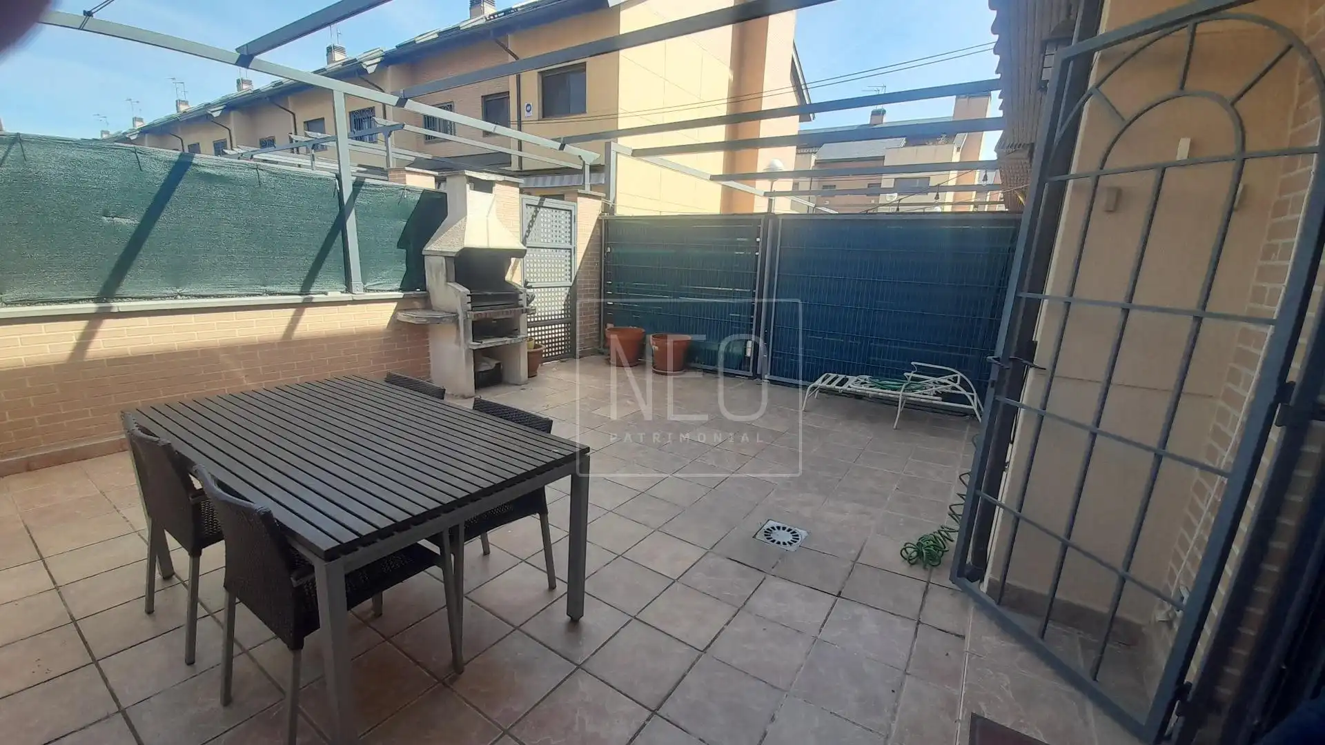Terrace of Detached homes for sale in Rivas-Vaciamadrid  with Air Conditioner, Heating and Private garden