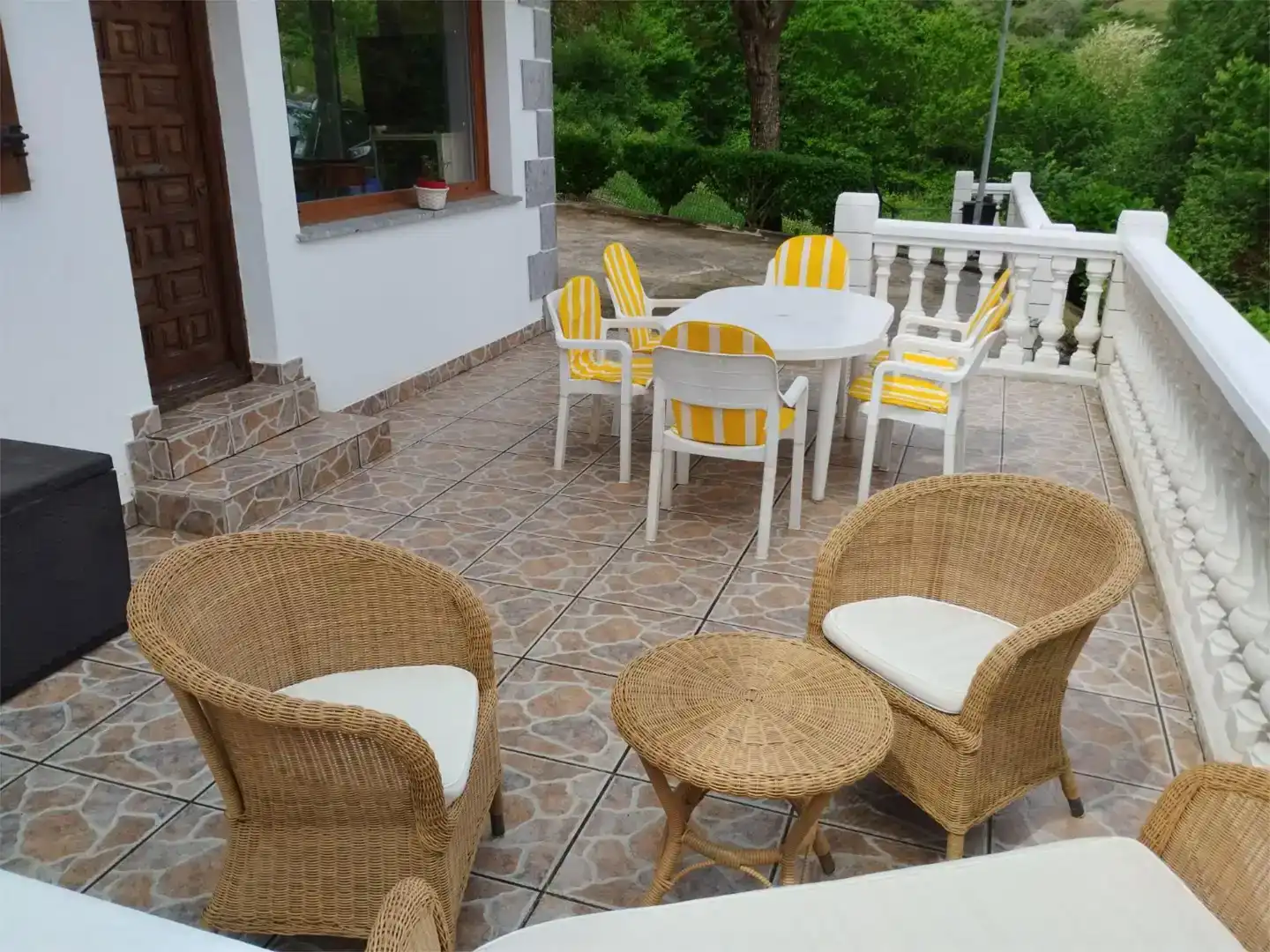 Terraza de Piso en venta en Hernialde con Jardín privado, Parquet y Trastero