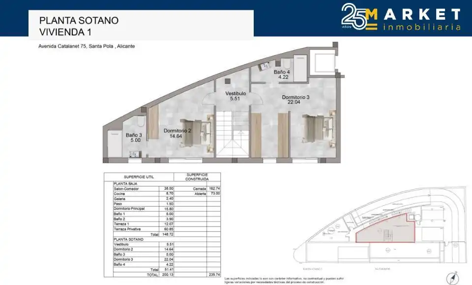 Wohnung zum Verkauf in Santa Pola mit Klimaanlage, Terrasse und Schwimmbad