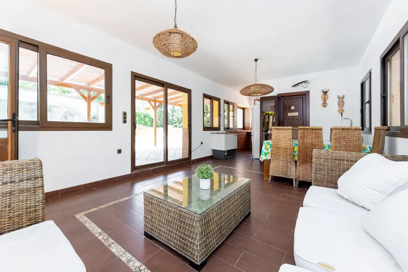 Sala de estar de Casa o chalet en venta en Villa de Otura con Aire acondicionado, Jardín privado y Terraza