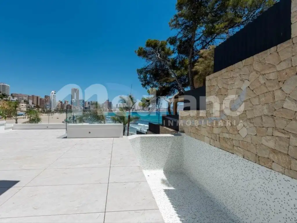 Terrasse von Haus oder Chalet zum Verkauf in Benidorm mit Klimaanlage, Heizung und Privatgarten