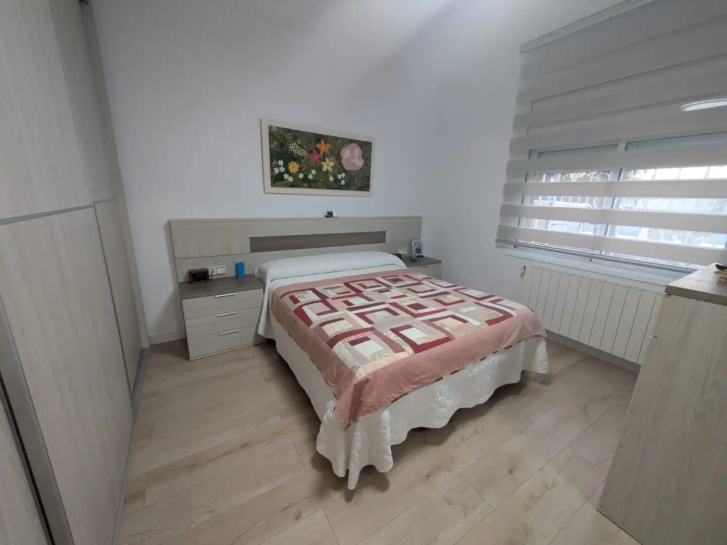 Bedroom of Flat for sale in Sant Joan Despí  with Air Conditioner, Heating and Parquet flooring