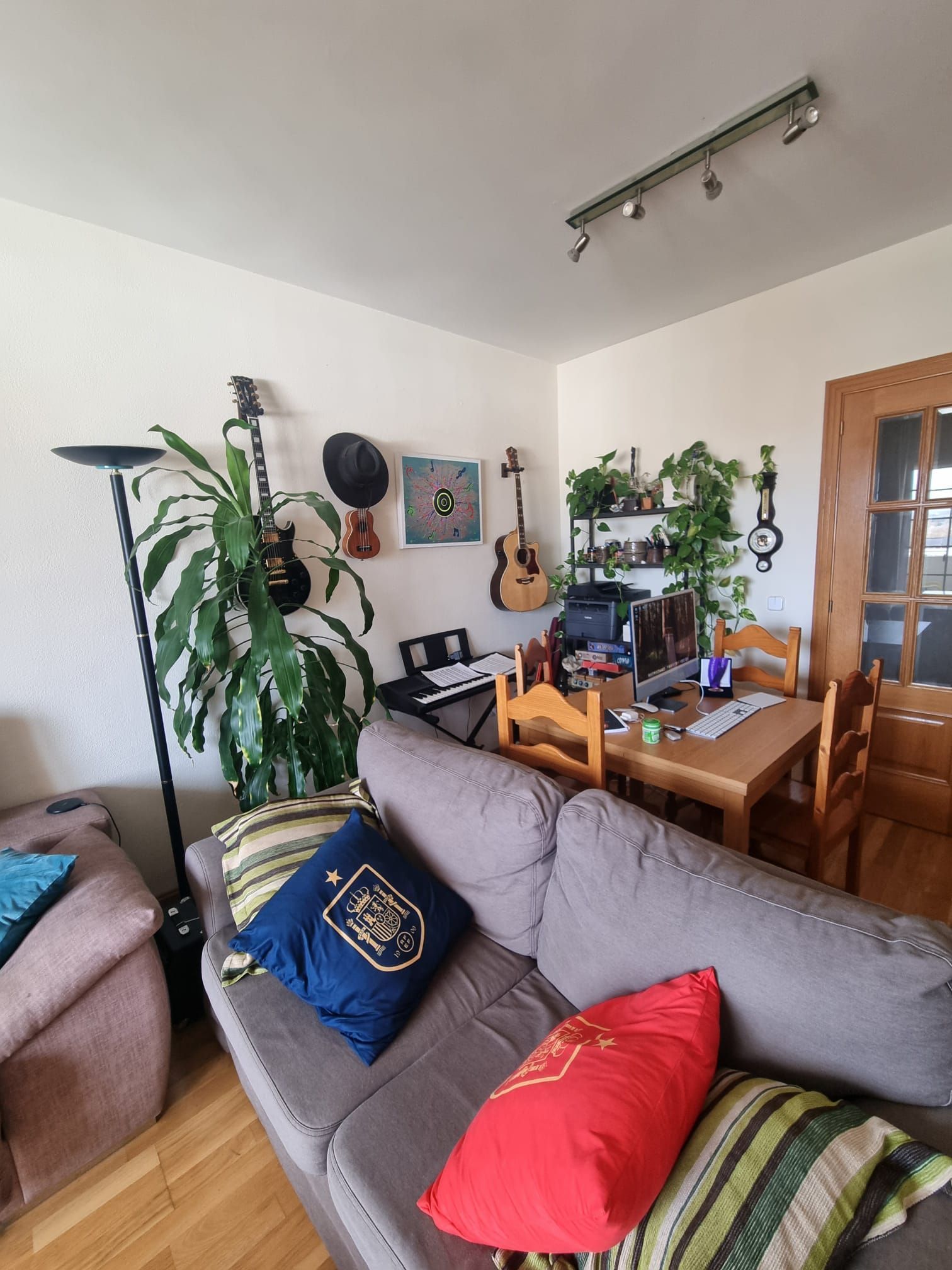 Living room of Flat to rent in Villanueva de la Cañada  with Air Conditioner and Terrace