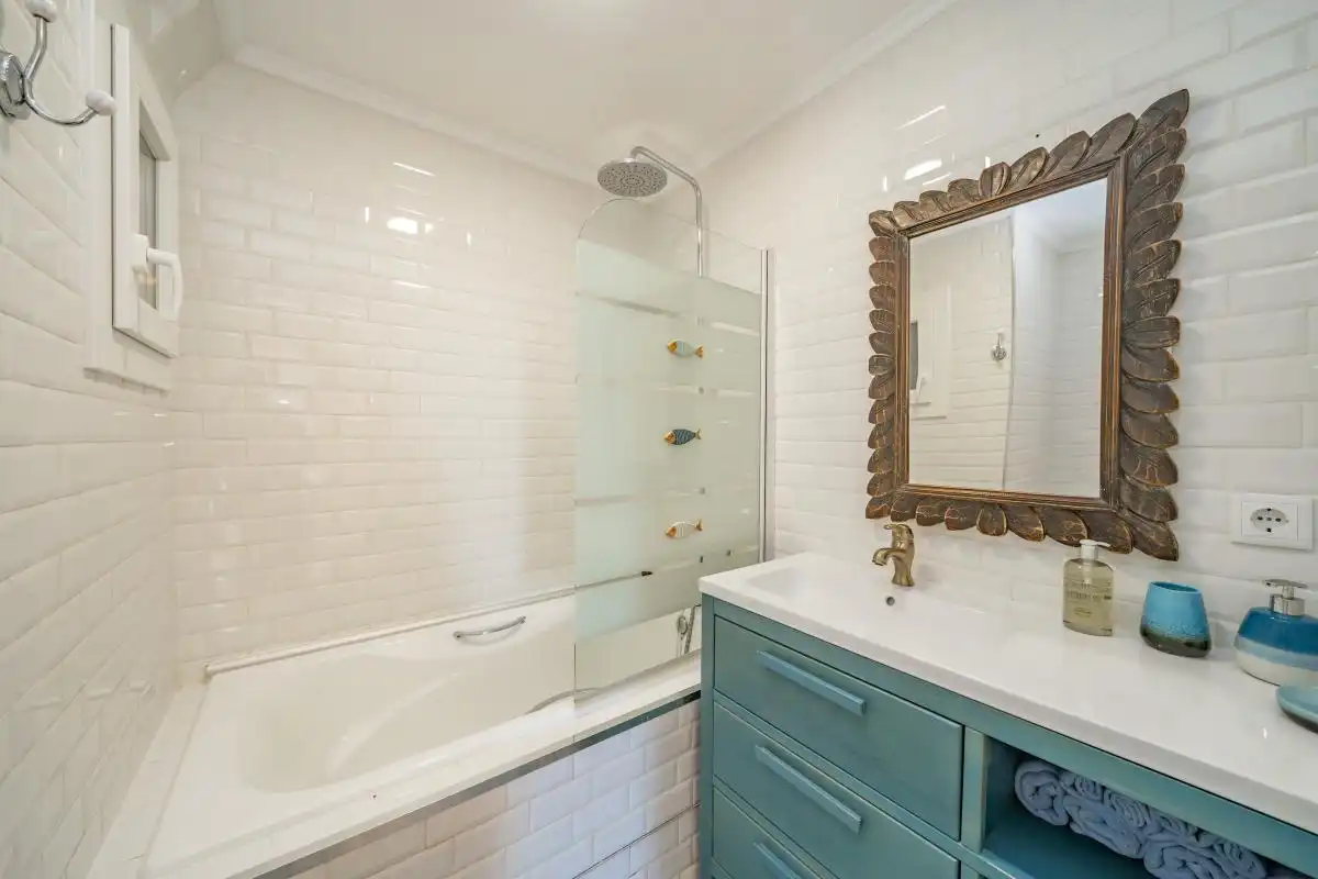 Bathroom of Flat for sale in Jávea / Xàbia  with Air Conditioner, Heating and Storage room