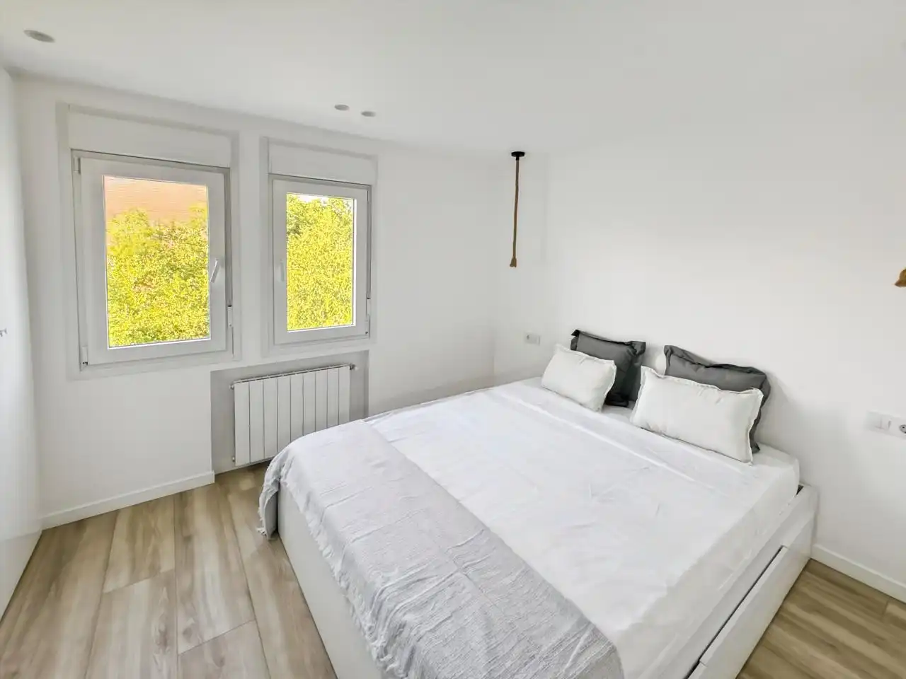 Bedroom of Flat for sale in Madrid  with Heating