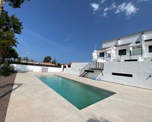 Swimming pool of Single-family semi-detached to rent in Gandia  with Air Conditioner, Terrace and Swimming Pool