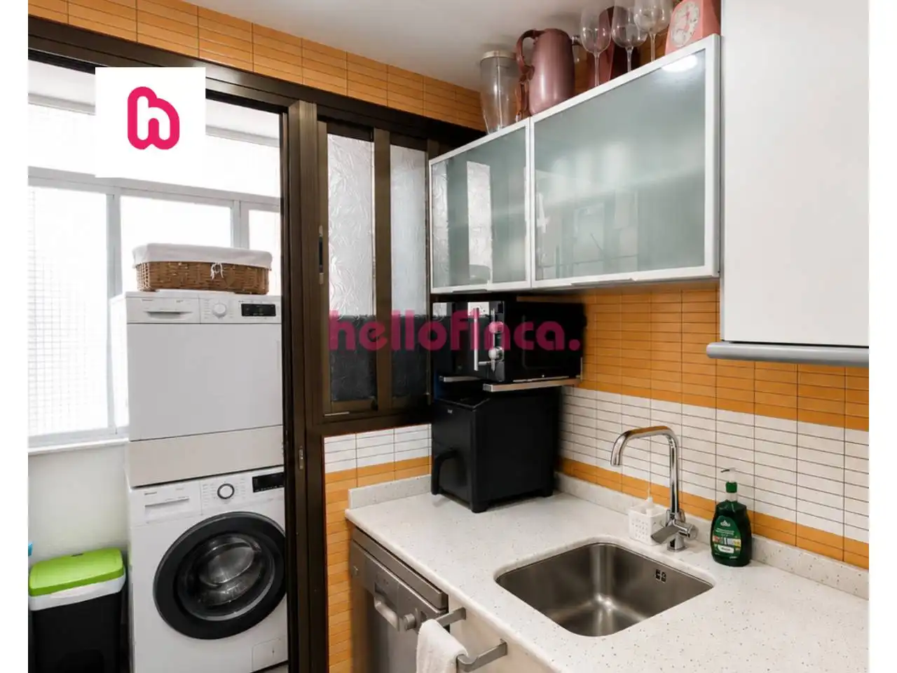 Kitchen of Flat for sale in Sant Boi de Llobregat  with Air Conditioner, Heating and Parquet flooring