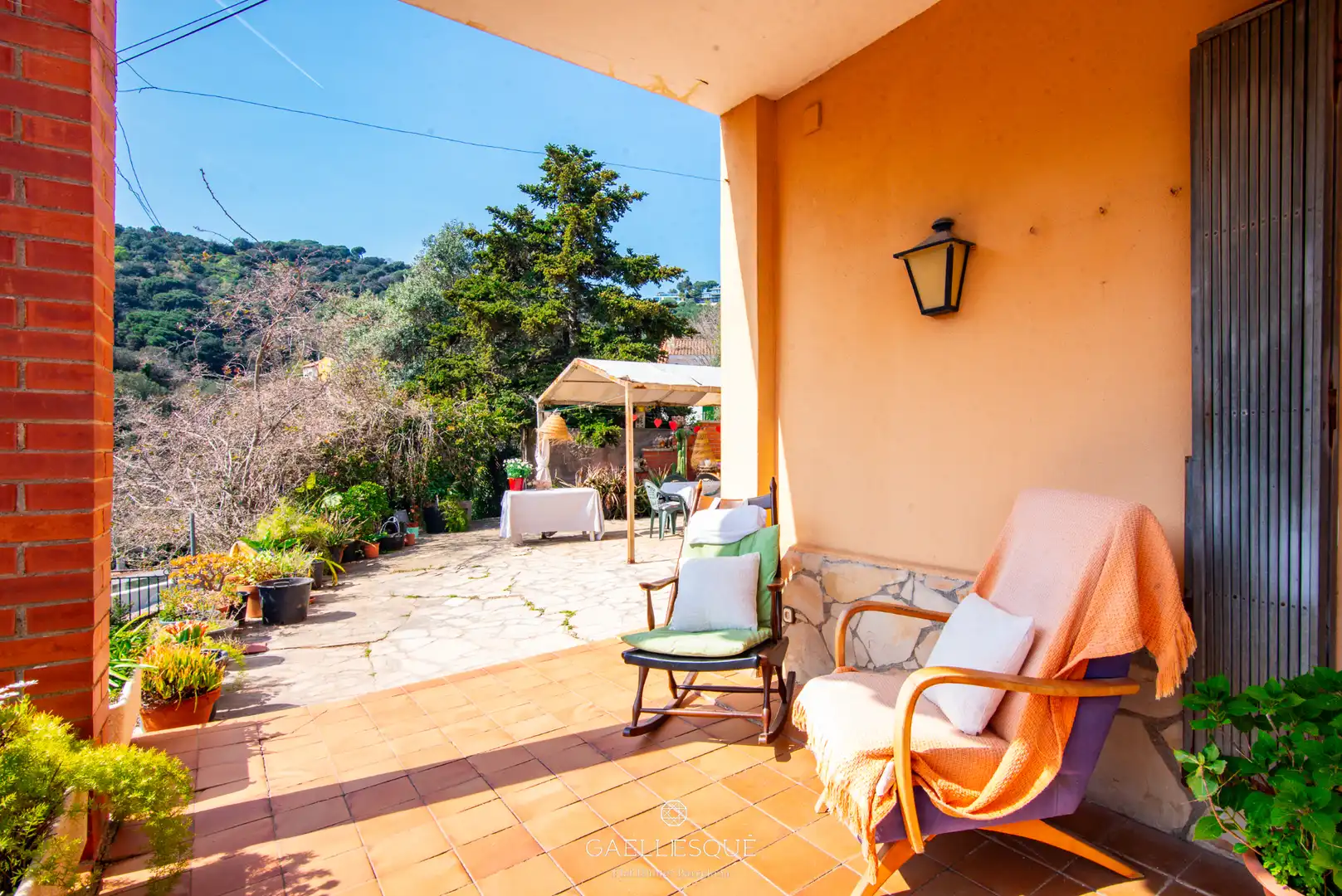 Terraza de Casa o chalet en venta en Barcelona con Calefacción, Jardín privado y Terraza