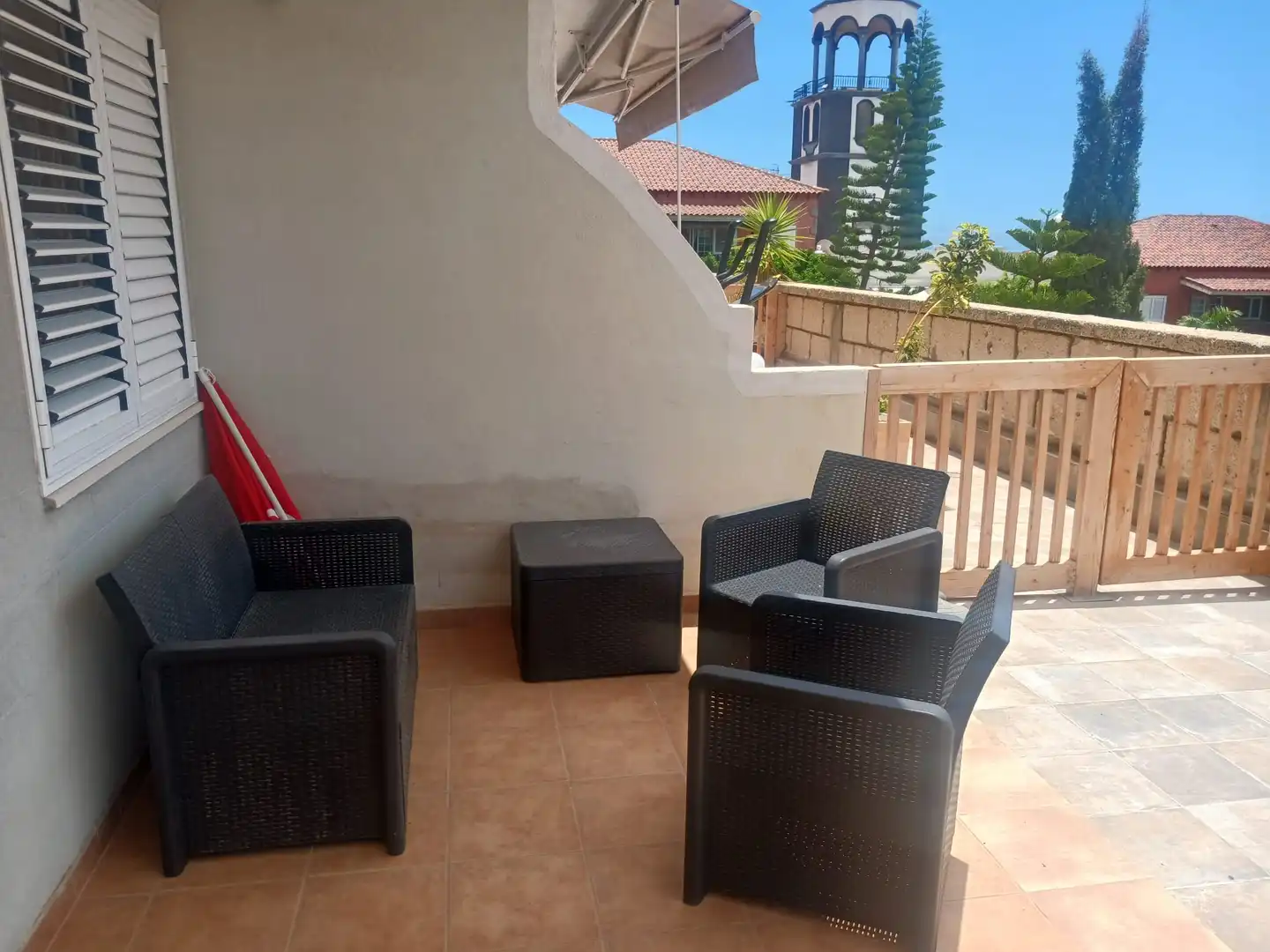 Terrassa de Apartament en venda en San Miguel de Abona amb Terrassa, Piscina i Moblat