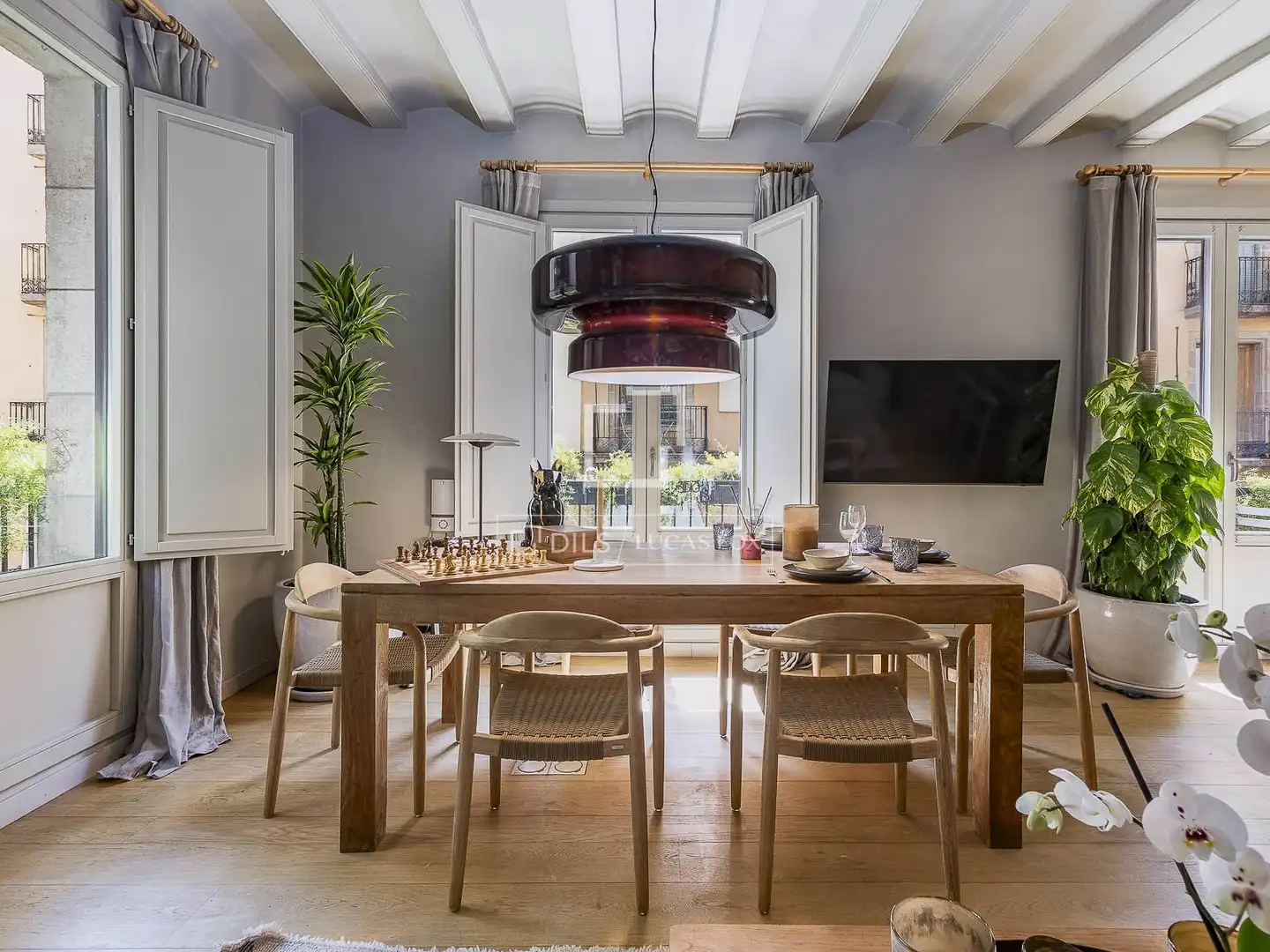 Comedor de Piso en venta en Barcelona con Aire acondicionado, Amueblado y Balcón