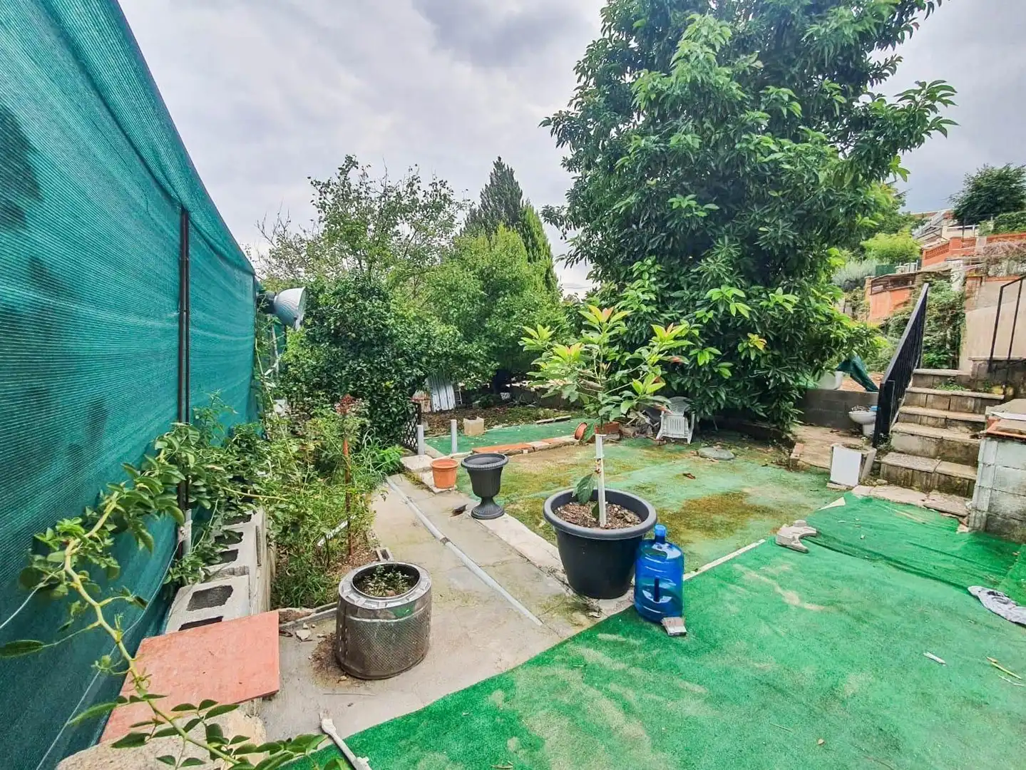 Jardín de Casa o chalet en venta en Esparreguera con Aire acondicionado, Jardín privado y Piscina