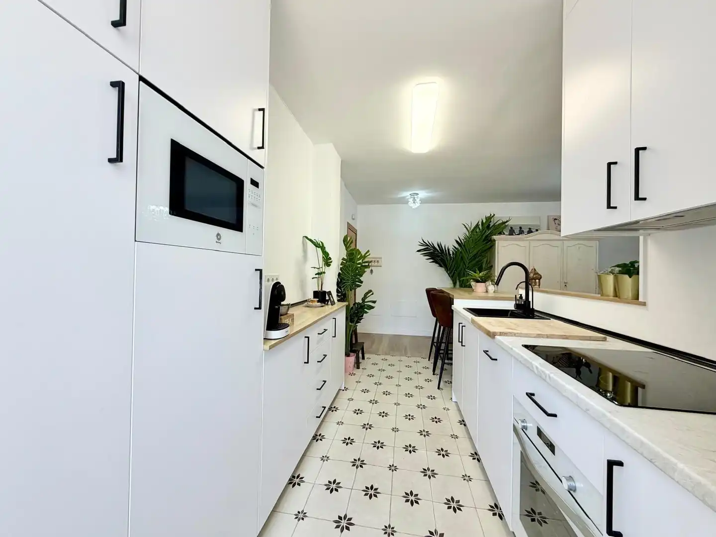 Kitchen of Flat for sale in Roquetas de Mar  with Air Conditioner, Heating and Terrace
