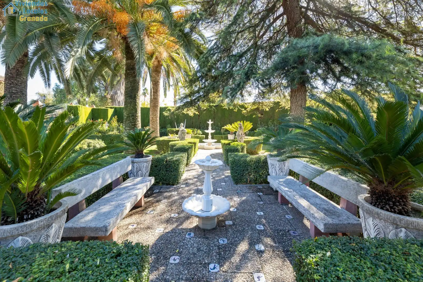 Jardín de Casa o chalet en venta en Granada con Aire acondicionado, Jardín privado y Trastero