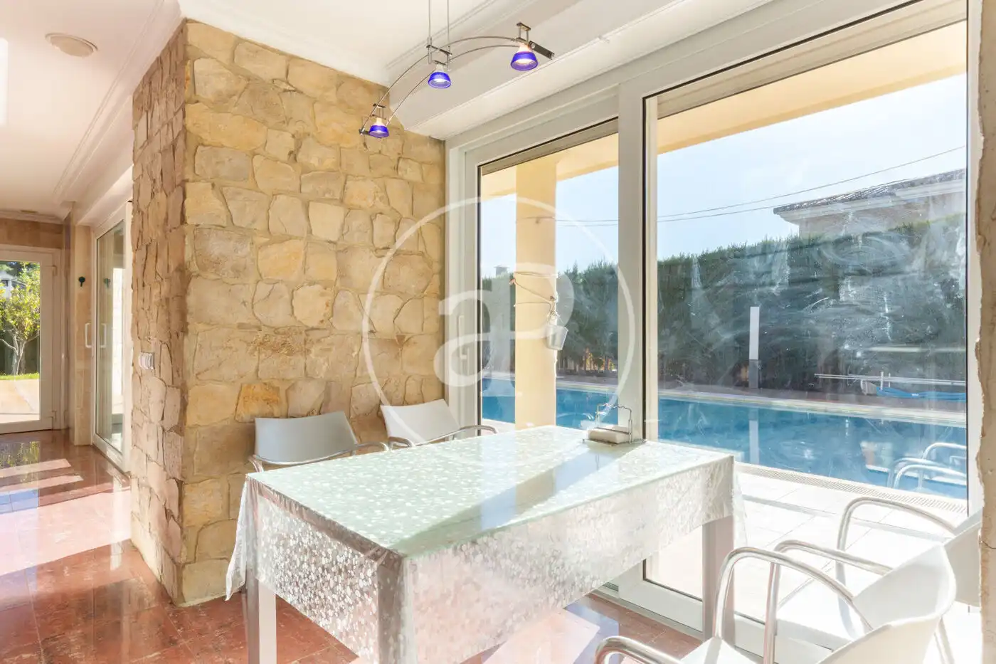 Piscina de Casa o chalet en venta en Serra con Aire acondicionado, Calefacción y Jardín privado