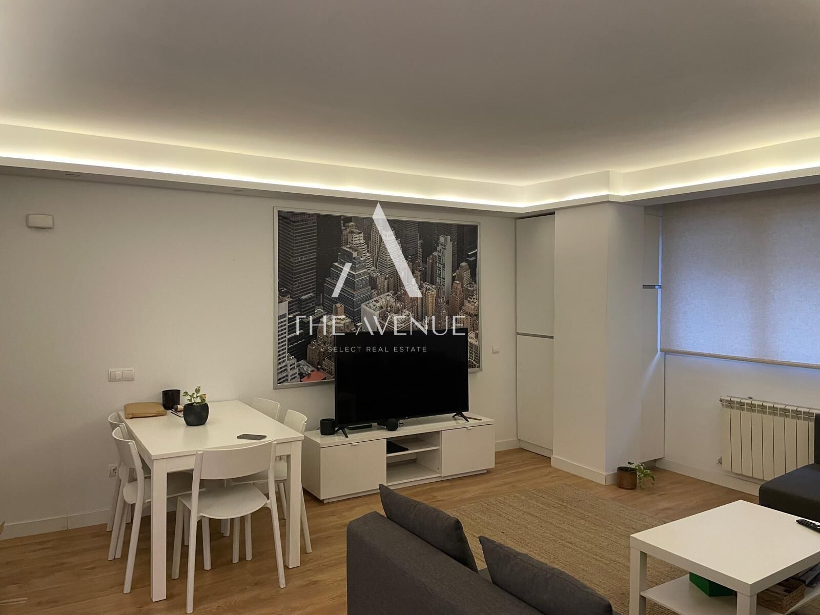 Sala d'estar de Pis en venda en  Madrid Capital amb Aire condicionat i Calefacció