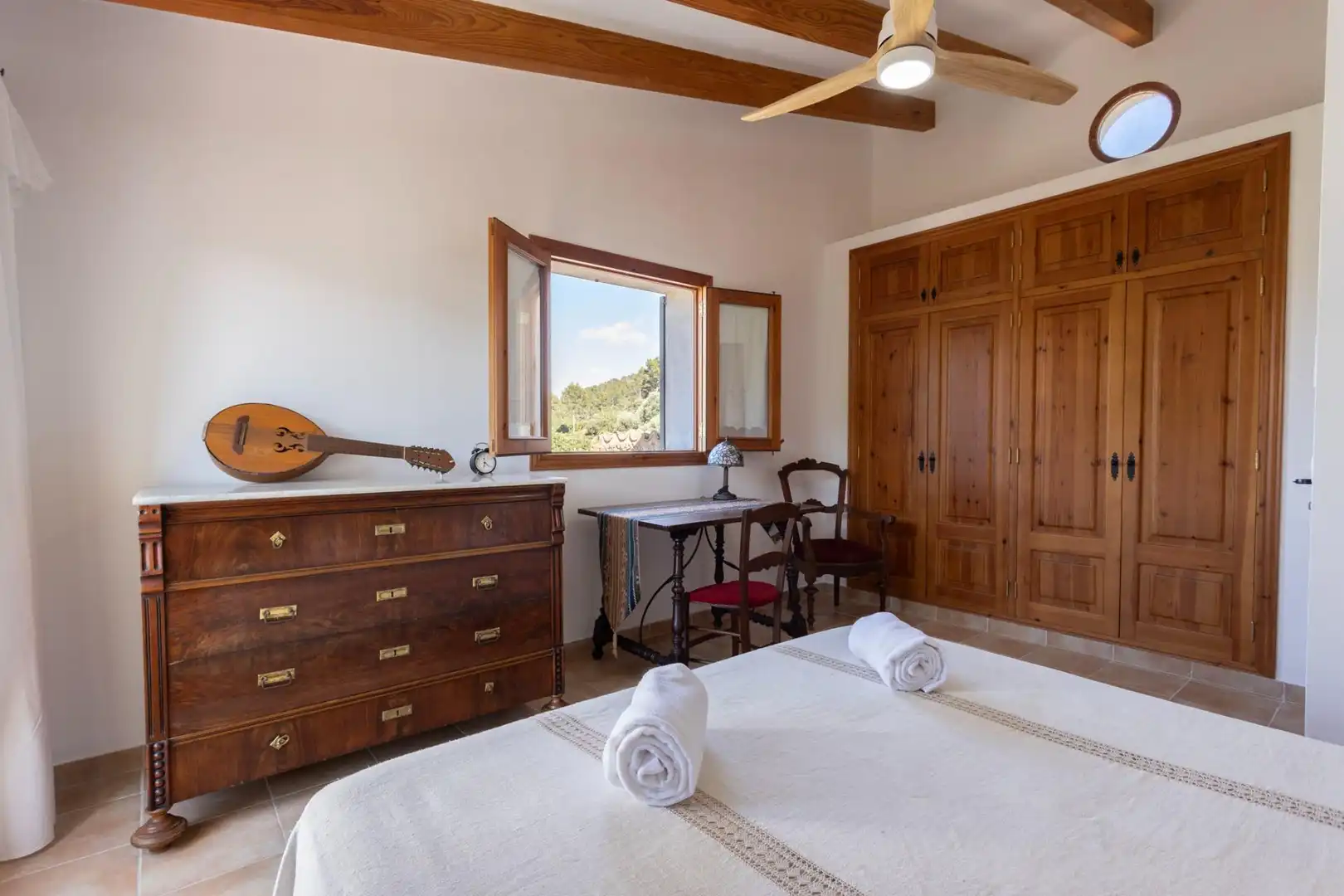 Habitación de Finca rústica de alquiler en Selva con Jardín privado