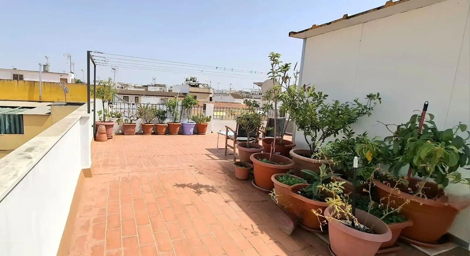 Terrassa de Casa o xalet en venda en Dos Hermanas amb Aire condicionat, Calefacció i Terrassa