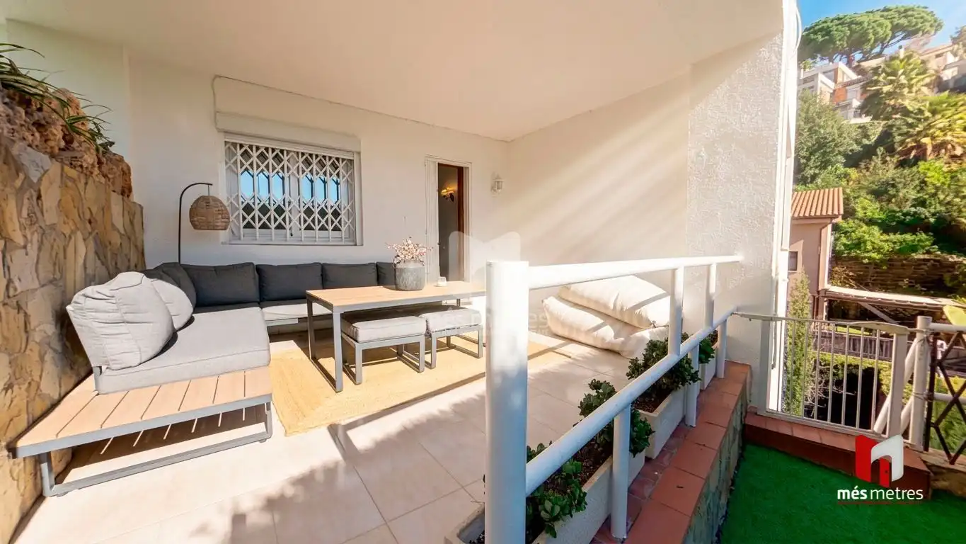 Terraza de Casa o chalet en venta en Alella con Calefacción, Jardín privado y Terraza